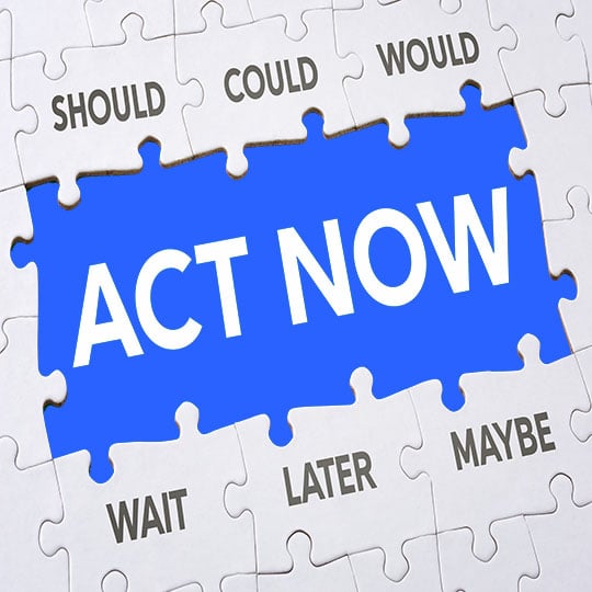 Act Now to maintain revenue continuity